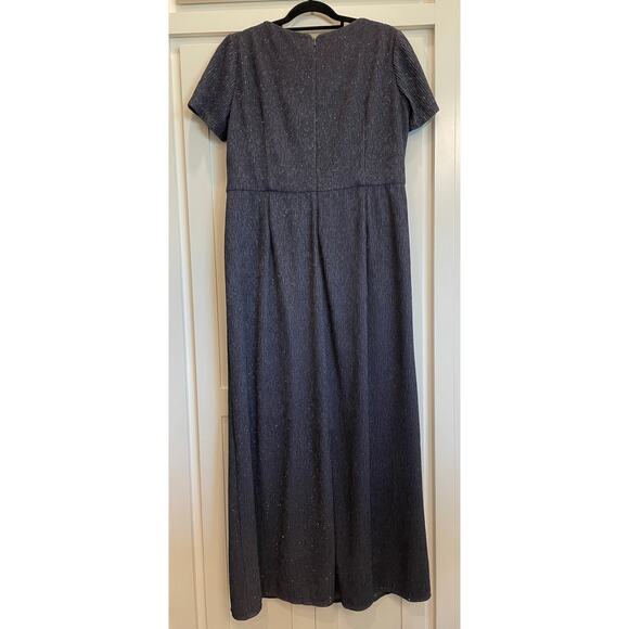 Oleg Casini Mother of Bride/Groom Formal Glittery Charcoal 18W - Picture 16 of 16